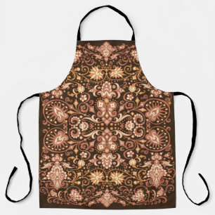 Tablier Royal rose Abstrait marbre de couleur motif de tex