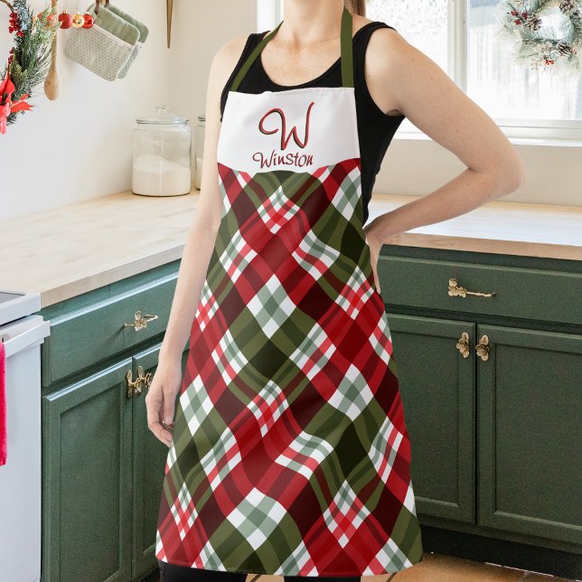 Tablier Royal Stewart Tartan Plaid Apron (Créateur téléchargé)