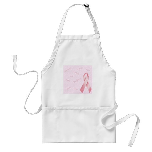 Tablier Ruban rose (Devant)