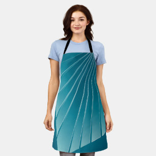 Tablier Rubans turquoise
