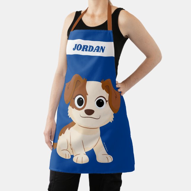 Tablier Rue Sésame | Elmo's Puppy Tango | Ajouter Votre No (Insitu)