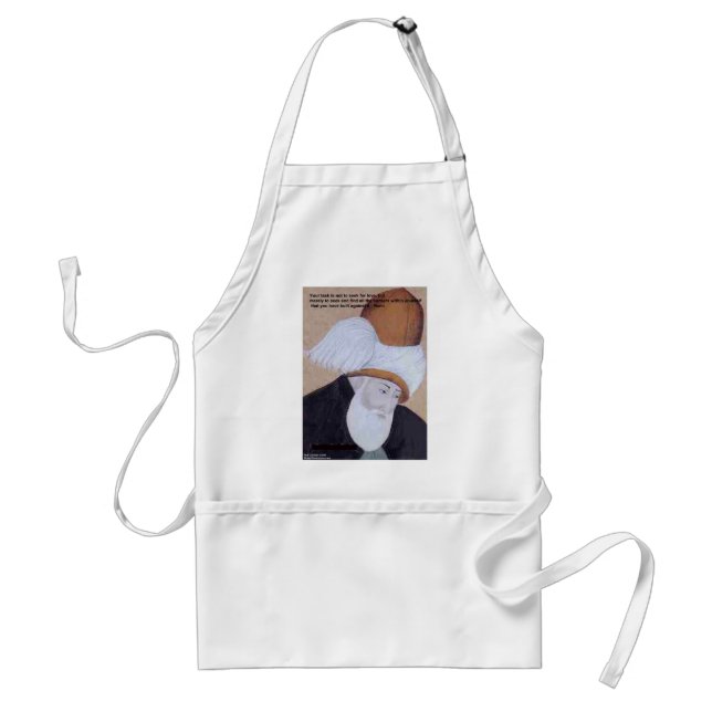 Tablier Rumi Citation "Obstacles De L'Amour" Sur T-Shirts  (Devant)