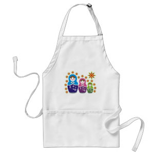 Tablier Russian Matryoshka Dolls Aprons