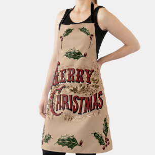 Tablier Rustique 1876 Joyeux Noël