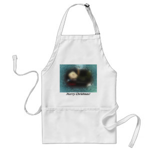 Tablier Sac à couchage S'Mores Bleu Apron
