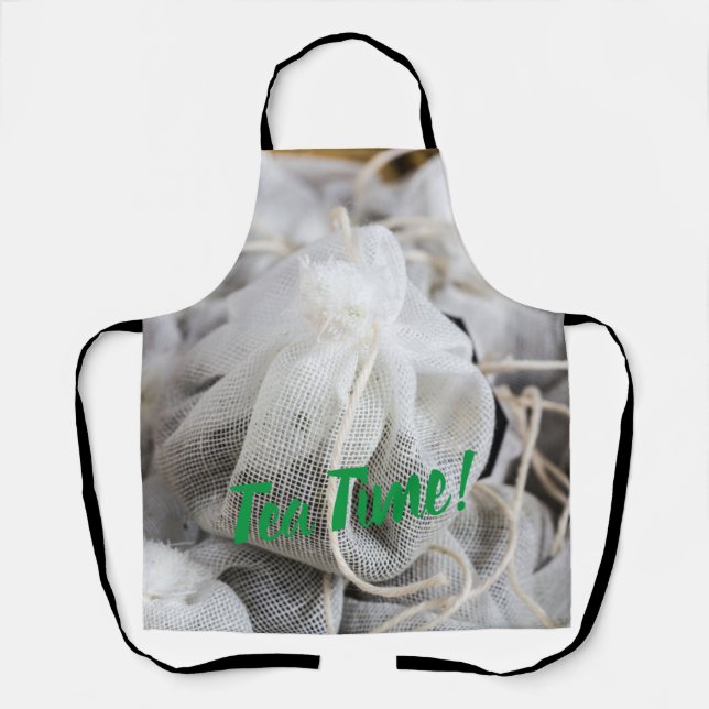 Tablier Sac à thé pour les amateurs de thé (Recto)