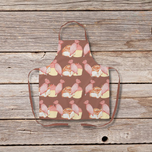 Tablier Sacs de pâtisserie, petits pains de cannelle et pe