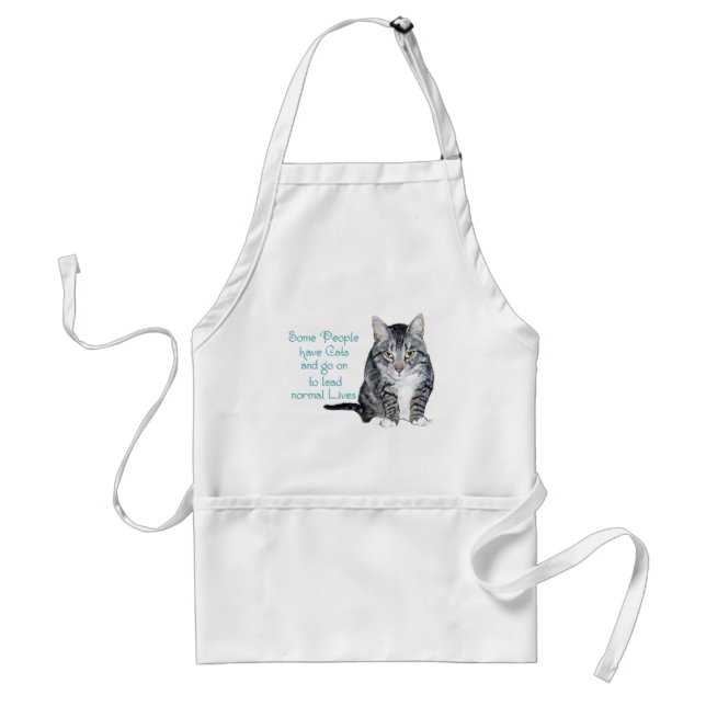 Tablier Sagesse chats - Certaines personnes ont des chats (Devant)