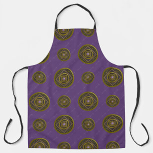 Tablier Sagittarius Mandala All-Over Print Apron