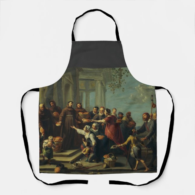 Tablier Saint Antoine de Padoue par Willem van Herp (Recto)