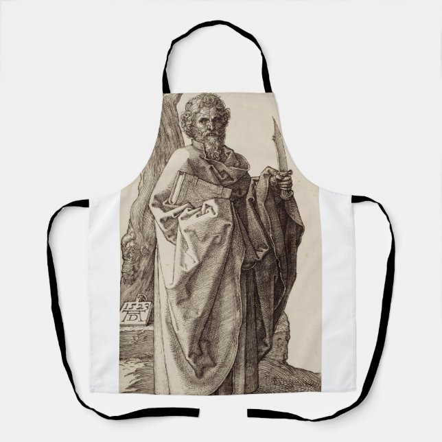 Tablier Saint Barthélemy l'Apôtre Beaux-Arts (Recto)