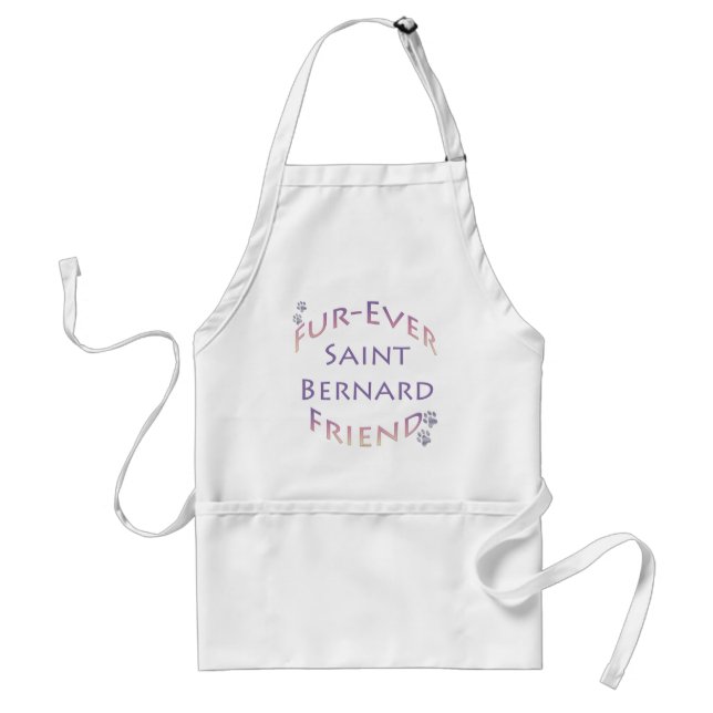 Tablier Saint Bernard Furever Ami (Devant)