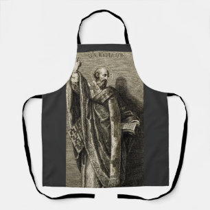 Tablier Saint Cyrille de Jérusalem Art Graphique Sacré