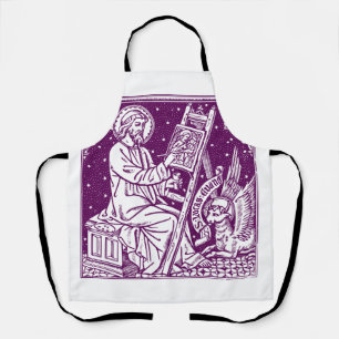 Tablier Saint Luc l'Apôtre et Évangéliste Art