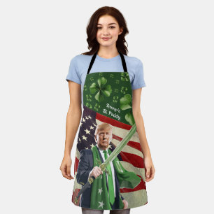 Tablier Saint Paddy de Trump