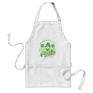 Tablier Saint Patrick de Cheerleader