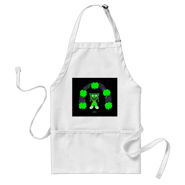 Tablier Saint Patrick's FrankenCheese Apron (Devant)