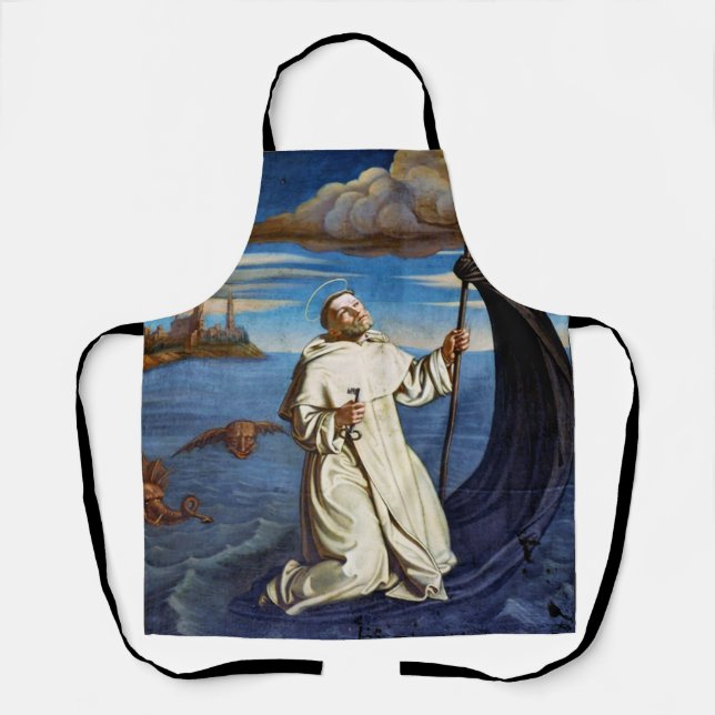 Tablier Saint Raymond de Penyafort Premium Style Baroque (Recto)