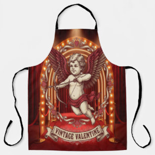 Tablier Saint-Valentin vintage