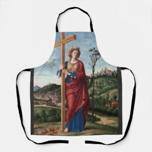 Tablier Sainte Hélène avec la Vraie Croix Art sacré