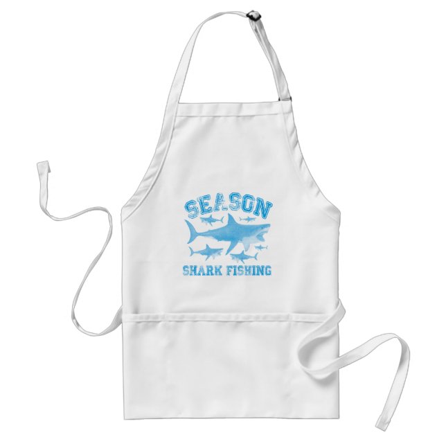 Tablier saison de pêche au requin (Devant)