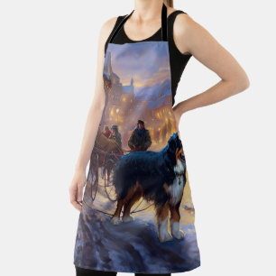 Tablier Saison Festive de Noël de la Montagne bernoise