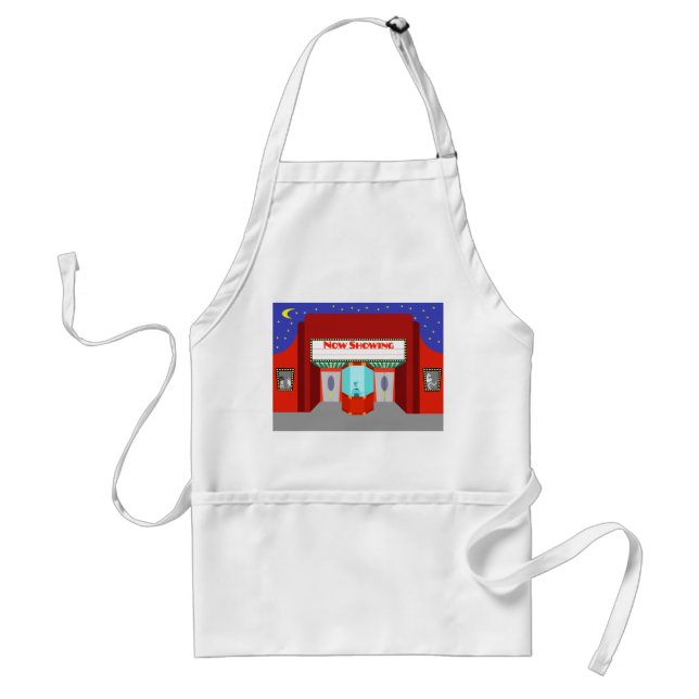 Tablier Salle de cinéma rétro Apron (Devant)