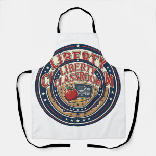 Tablier Salle de classe Liberté Patriotique Professeur Pat