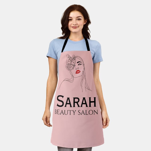 Tablier Salon de beauté (Porté)