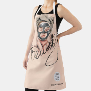 Tablier Salon de beauté Business Logo