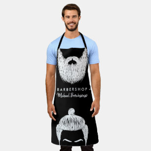 Tablier Salon de coiffure barbe moustache barbier