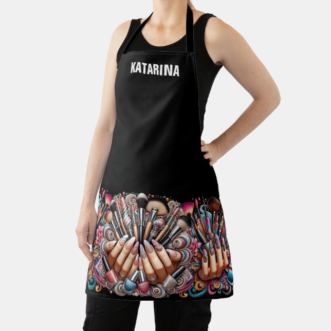 Tablier Salon de manucure et de maquillage (Insitu)