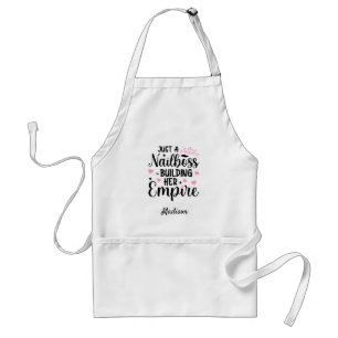 Tablier Salon de ongle à ongles Funny personnalisé Apron