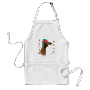 Tablier Saluki Père Noël Paws
