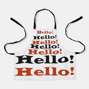Tablier Salutation