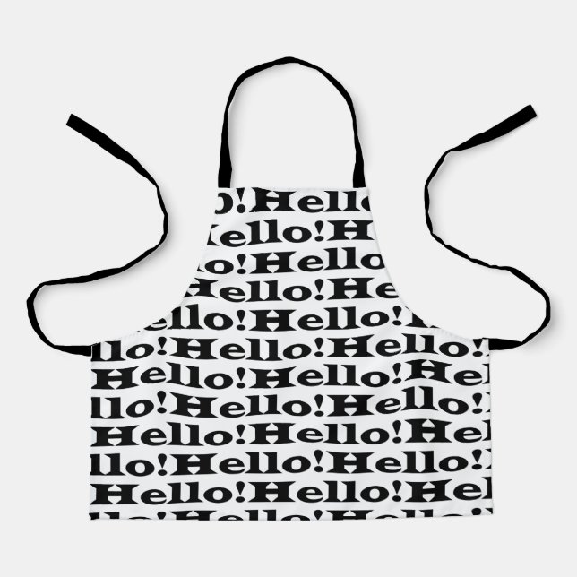 Tablier Salutation (Recto)