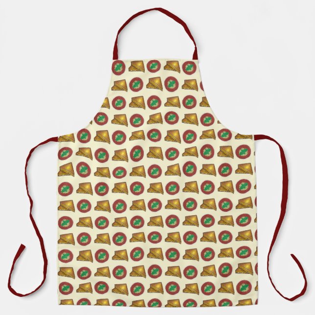 Tablier Sandwich au fromage grillé et soupe à la tomate (Recto)