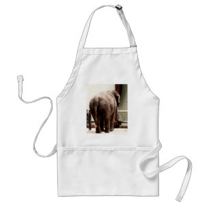 Tablier sans valeur d'éléphant