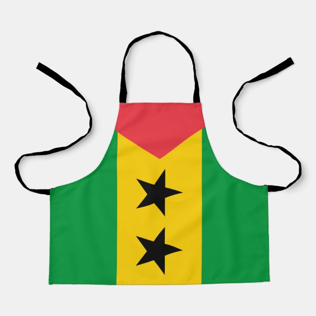 Tablier Sao Tome and Principe Flag (Recto)