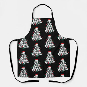 Tablier Sapin de Noël Baseball Santa Sports