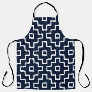 Tablier Sashiko Motif : Broderie japonaise traditionnelle