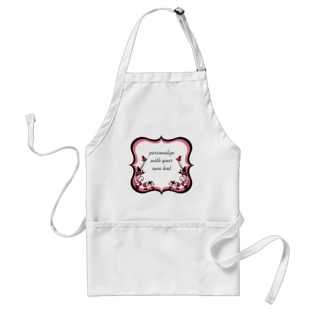 Tablier Sassal Floral, Rose (Devant)