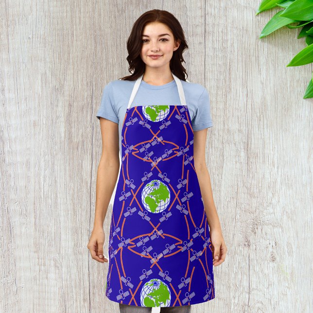 Tablier Satellites orbitant la Terre (Créateur téléchargé)