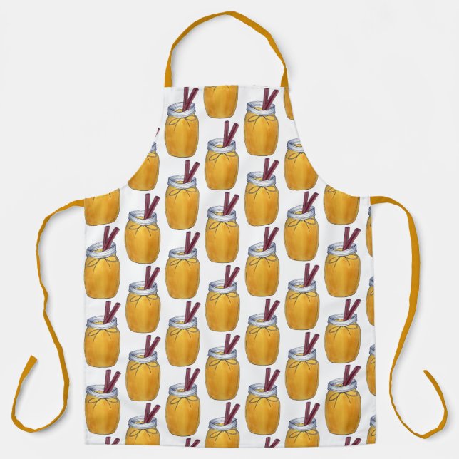 Tablier Sauce à la pomme de confiture de pot maison (Recto)