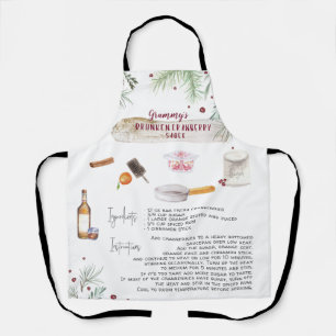 Tablier Sauce de canneberge ivre  Heirloom de recette