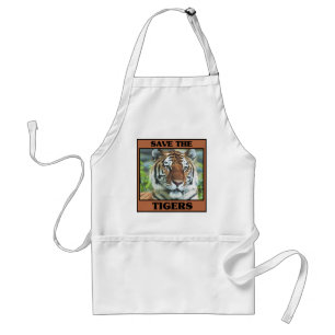 Tablier Sauvez les tigres