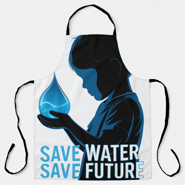 Tablier  Save Water Save Future Apron (Recto)