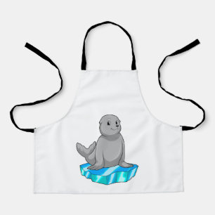 Tablier Sceau avec flocons de glace