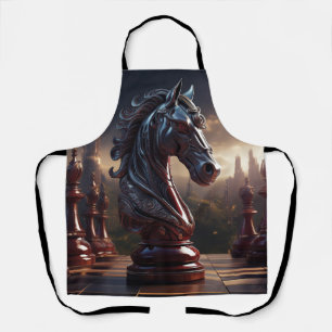 Tablier Scène d'échecs fantastiques - Cavalier