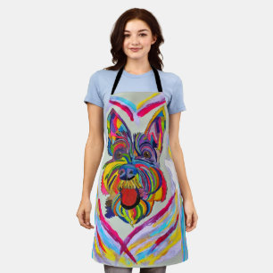 Tablier Schnauzer Love Apron